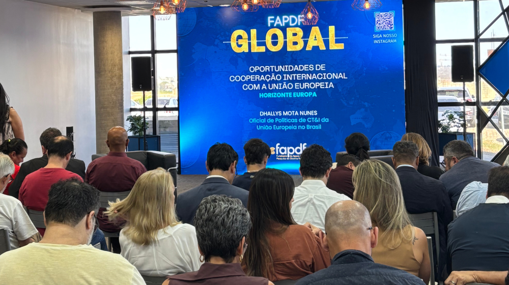 Capa da notícia: FAPDF Global estreia com agenda internacional, novos investimentos e liberação de recursos